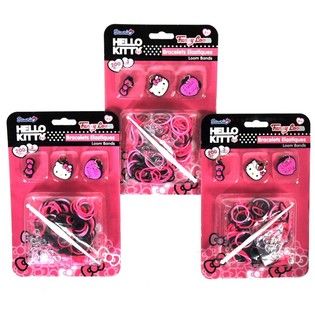 Hello Kitty DIY-Braceletsets mat Gummib&auml;nner & Unh&auml;nger (12 Stk.)