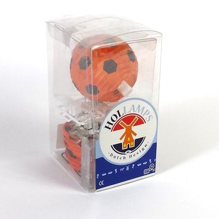 HOLLAMPS - Lichterkette mat orange Foussballen