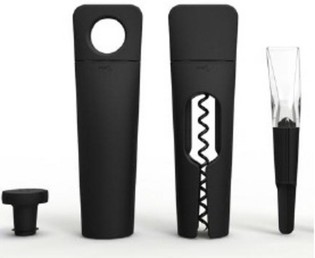 MENU BLADE - W&Auml;ISET KORKENZIEHER TWIST + VAKUUMPOMP + DECANTER (1 Stk.)