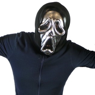 SCREAM MASKER GL&Auml;NZEND (5 Stk.)