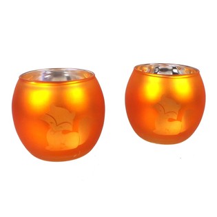 2-deelege Waxinelichtbecher-Set Fuuss (12 S&auml;tz)