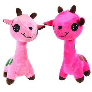 Pl&uuml;sch-Giraff mat Saugkn&auml;ppchen 25 cm (12 St&eacute;ck)