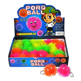 Liichtende Pufferball Schl&euml;sselunh&auml;nger (29 St.)