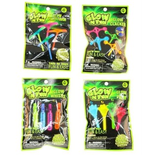 4 GLOW 'N ' FUN SPILLSAACHEN AM SAK (24 Stck.)