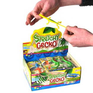 Stretchy Eidechs an der Display-K&euml;scht (36 Stk.)