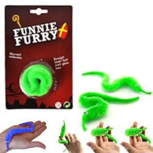 Funny Furry / Magic Worm op Kaart (42 Stk.)