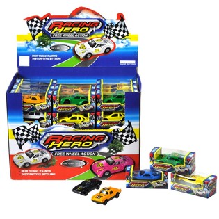 Die-Cast Spillautoen an der Display (60 Stk.)