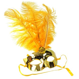 Aemask Gold mat Fiederen - Modell 16 (12 Stk.)