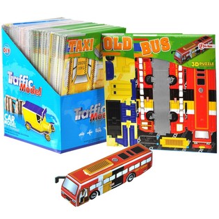 3D Auto Puzzle an der Display (64 Stk.)