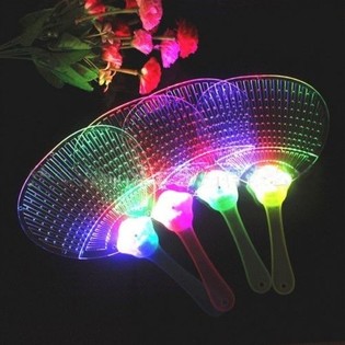 Liichtenden Handf&auml;cher LED an der Display (12 St&eacute;ck)