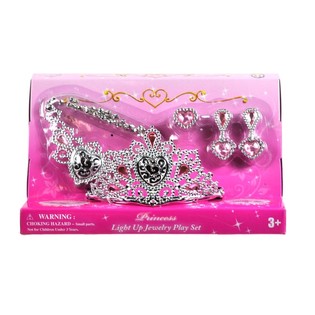 Luxus Grousse Bling Bling Set fir Meedercher (2 Stk.)