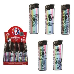 UEFA EURO 2016 Elektresch Briqueten am Display - 50 Stk (Sou laang d'Stocken duer ginn)