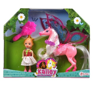 Kailey Popp mat P&auml;erd (6 Stk.)