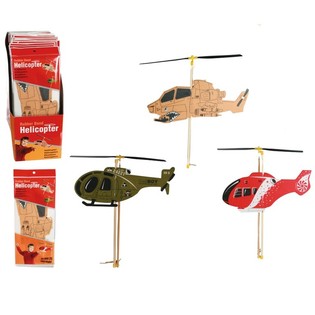 SCHAUM HELIKOPTER MAT ROT&Eacute;IERENDE PROPELLEREN (24 Stk.)