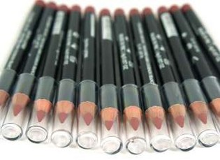L&euml;psen-/Eyeliner Rout/Brong (12 Stk)