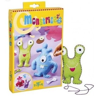 MONSTRIES 2 - KREATIV-SET FILZ-MONSTER SELWER MAACHEN (6 Stk.)