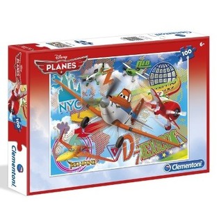 Clementoni Puzzle Disney Planes 100 St&eacute;ck (6 St.)