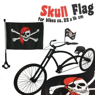 PIRATEFOLL FIR OP DE VELO 22 X 16 CM (24 St.)