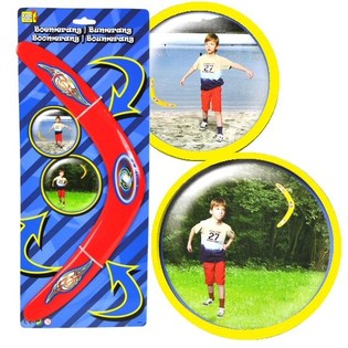 Grousse Boomerang op Kaart 37 cm (9 Stck.)