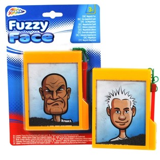 FUZZY FACE / MAGNETESCH ZEICHENBRETT OP KAART (24 Stck.)