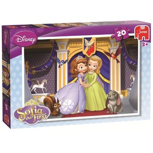 JUMBO DISNEY PUZZEL SOFIA THE FIRST AM SCHLASS 20 ST&Eacute;CKER (4 Stck.)