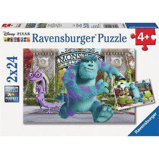 DISNEY PIXAR MONSTER UNIVERSITY PUZZEL 2-DEELER (4 Stk.)