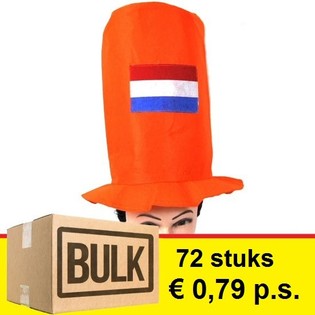 ***BULK-OFFER*** HOUEN ORANGENEN ZYLINDER (72 Stk.)