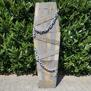 MEGA DEKORATIOUNS SARG MAT LUUCHT, TOUN A BEWEEGUNG - 160 CM.!!!