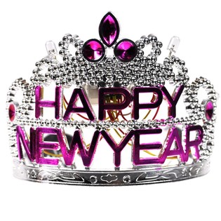 HAPPY NEW YEAR Kroun mat Beliichtung (10 St.)