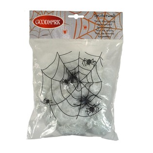 Halloween Deko Spanneweb mat 2 Spannen (4 Stk.)
