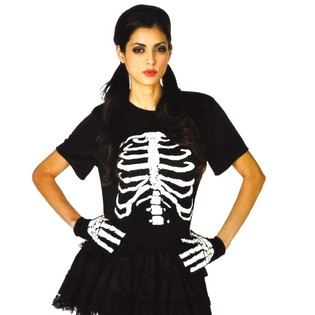 Skelett Verkleedung fir Erwuessener | B2B Halloween & Fuesent