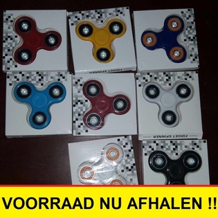 Fidget Spinners / Hand Spinners - Pakk vun 20 St&eacute;ck - Grousshandel