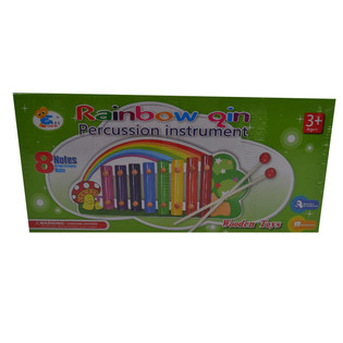 Regenbogen-Xylophon aus Holz (1 Stk.)