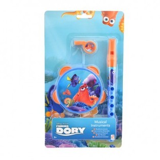 3-deelege Museksinstrumenter Set Finding Dory (6 Stk.)