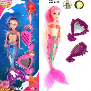 Mermaid Popp mat Luucht (24 St.)
