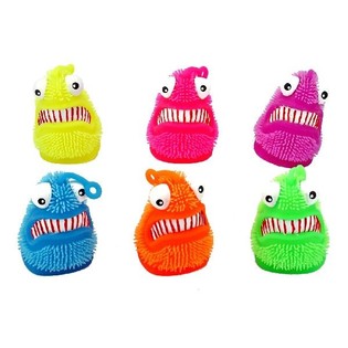 GROUSS LIICHTEND PUFFER MONSTERE MAT LIICHT &Oslash;9,5CM (12 Stk.)