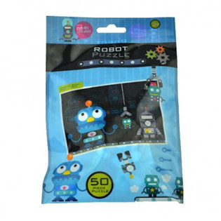 ROBOTER-PUZZLE, 50 Deeler (36 Stk.)