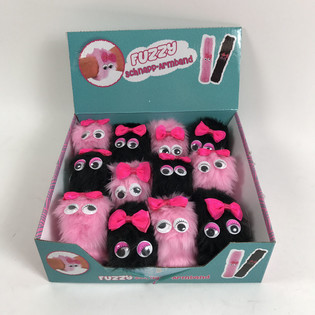 PL&Uuml;SCH FUZZY SNAP-ARMB&Auml;NNER / FUZZY CLIC (12 Stk.)