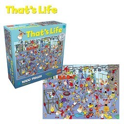 That&rsquo;s Life Puzzle - The Gym, 1000 Deeler (1 Stk.)