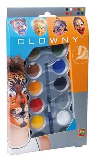 SES Clowny Schmink op Waasserbasis (10 Faarwen) (1 Stk.)