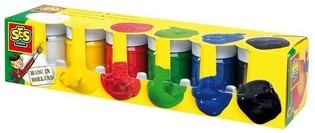 SES Gouache Basic, 6x50ml (6 Faarwen) (1 Stk.)
