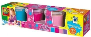 Ses Fangerfaarwen Girly, Faarfset 4x150ml (1 Stk.)