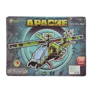Grousse 3D Puzzle &ndash; Apache Helikopter (3 St.)