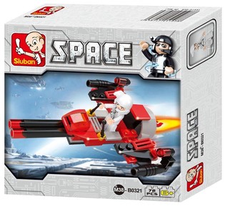 Sluban Weltraumbomber Space Bomber M38-B0321 (1 Stk.)