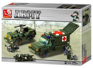 Sluban Army Ambulanz M38-B6000 (1 Stk.)