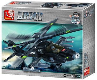 Sluban Apache Kampfhelikopter M38-B0511 (1 St.)