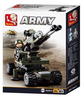 Sluban 8 an 1 Artillerie M38-B0587E (1 Stk.)