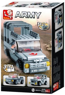 Sluban Jeep 3in1 M38-B0537A (1 Stk.)
