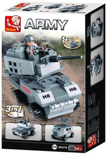 Sluban Panzervehikel 3in1 M38-B0537B (1 St.)