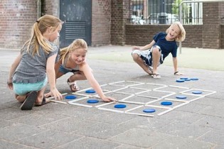 BS DOTS Strategispill aus Holz - Outdoor Spillsaach (1 Stk.)